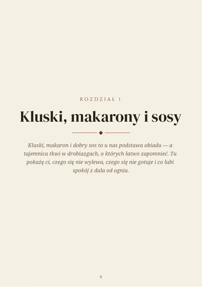 Początek rozdziału